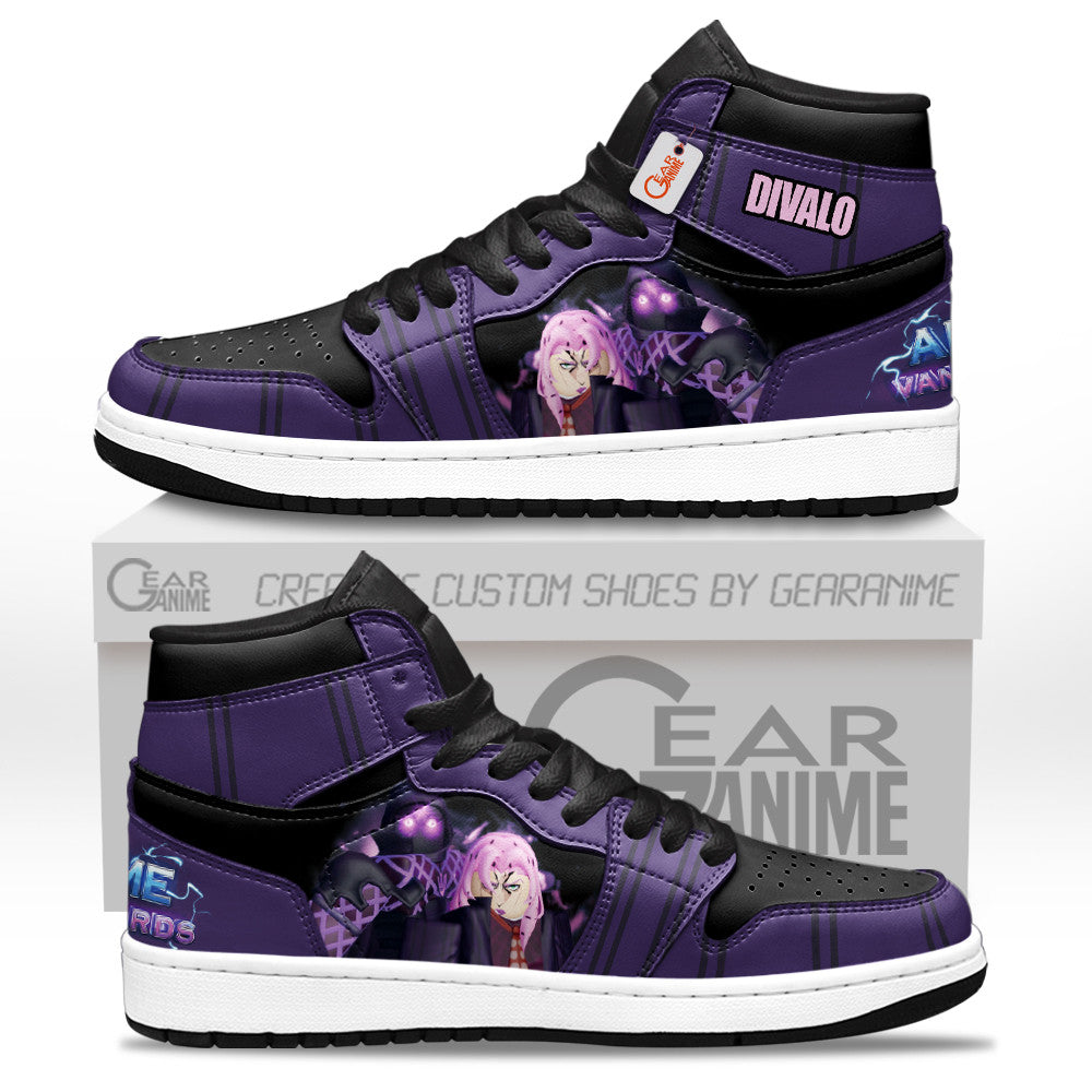 Divalo Requiem High-Top Sneakers Custom Vanguards Custom Drop