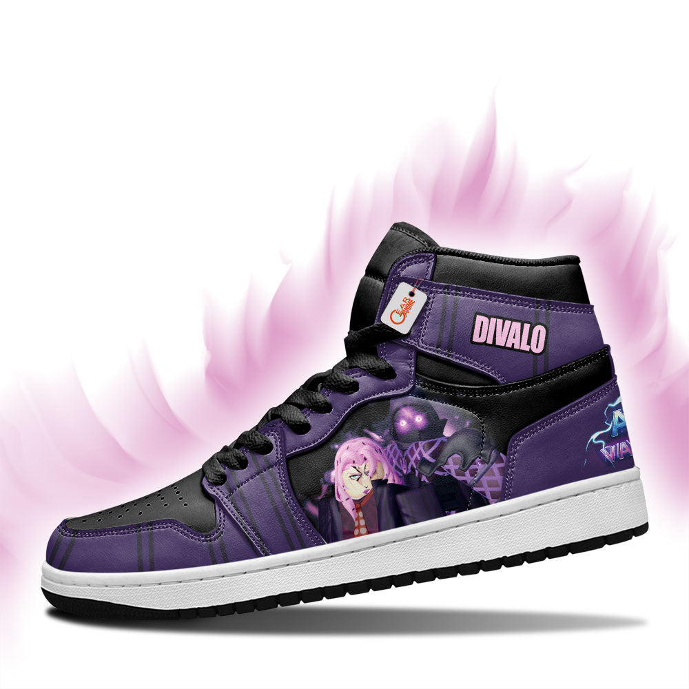 Divalo Requiem High-Top Sneakers Custom Vanguards Custom Drop
