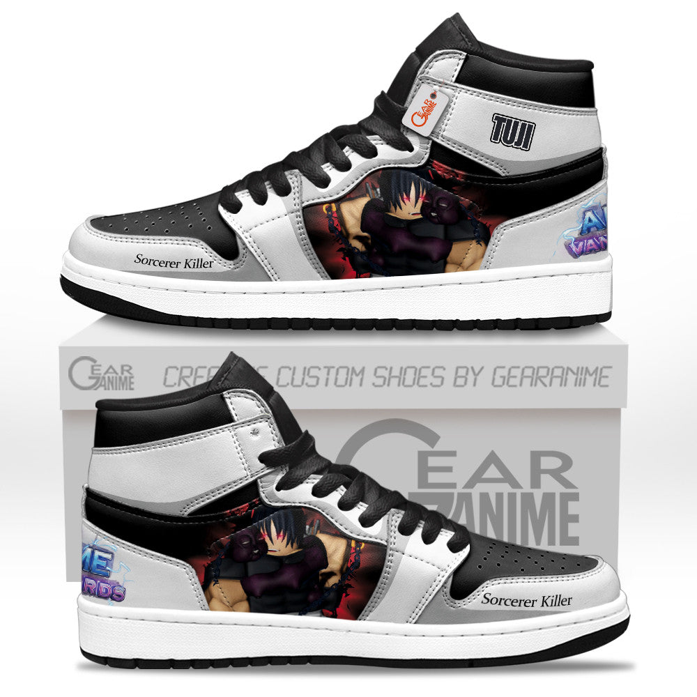 Tuji Sorcerer Killer High-Top Sneakers Custom Vanguards Custom Drop