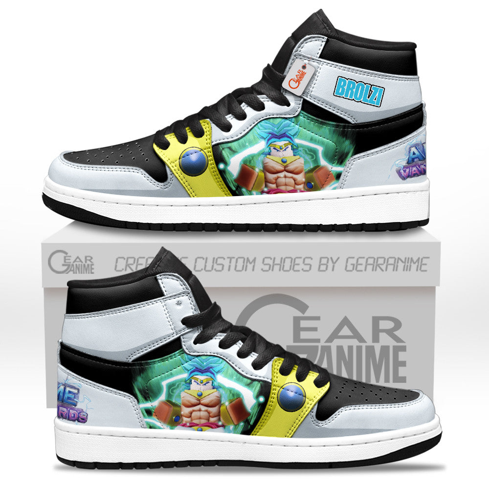 Legendary Super Brolzi High-Top Sneakers Custom Vanguards Custom Drop