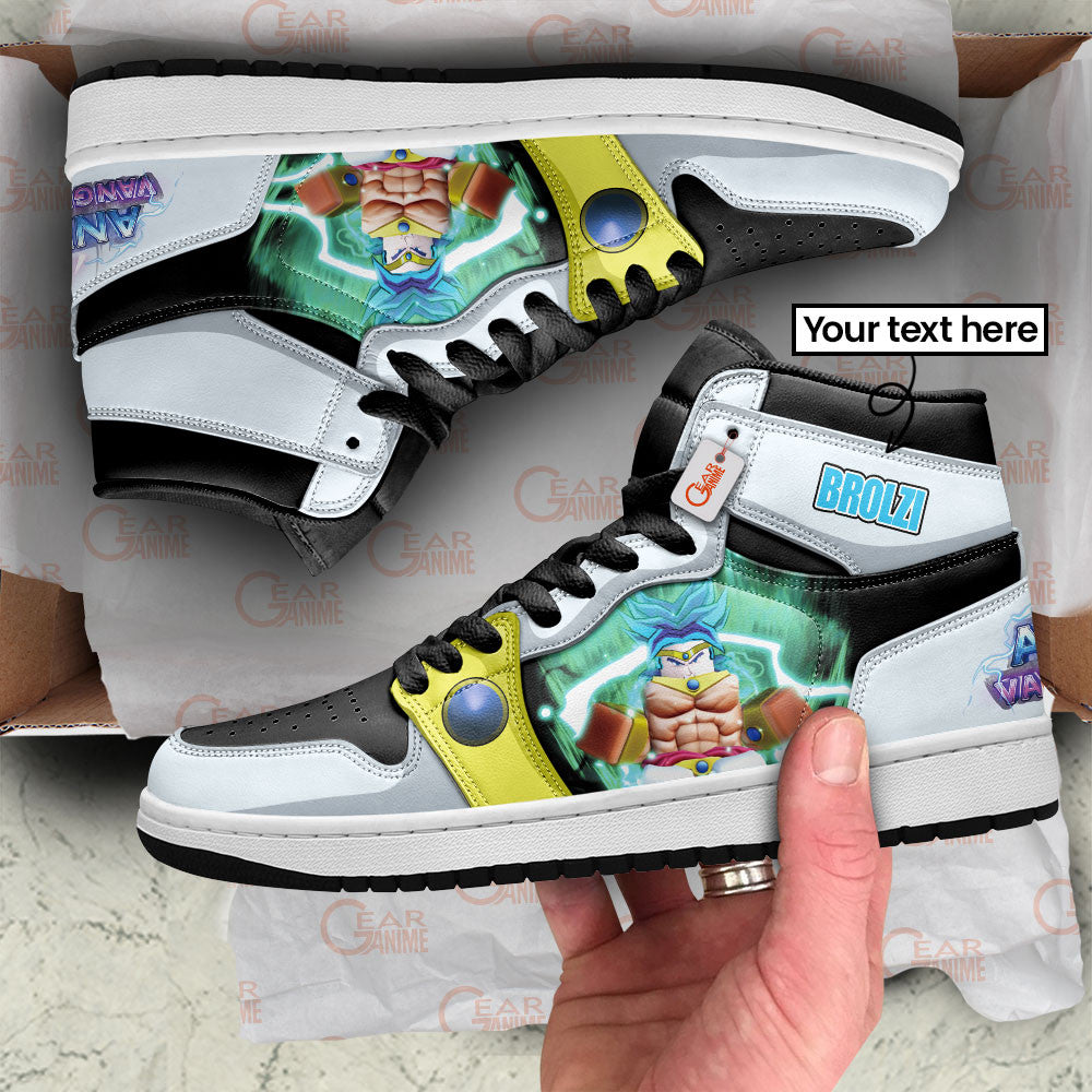 Legendary Super Brolzi High-Top Sneakers Custom Vanguards Custom Drop