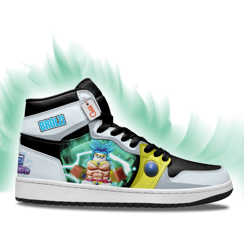 Legendary Super Brolzi High-Top Sneakers Custom Vanguards Custom Drop