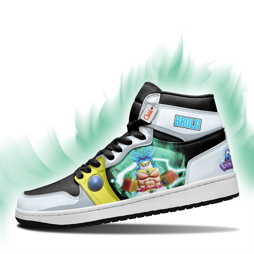 Legendary Super Brolzi High-Top Sneakers Custom Vanguards Custom Drop