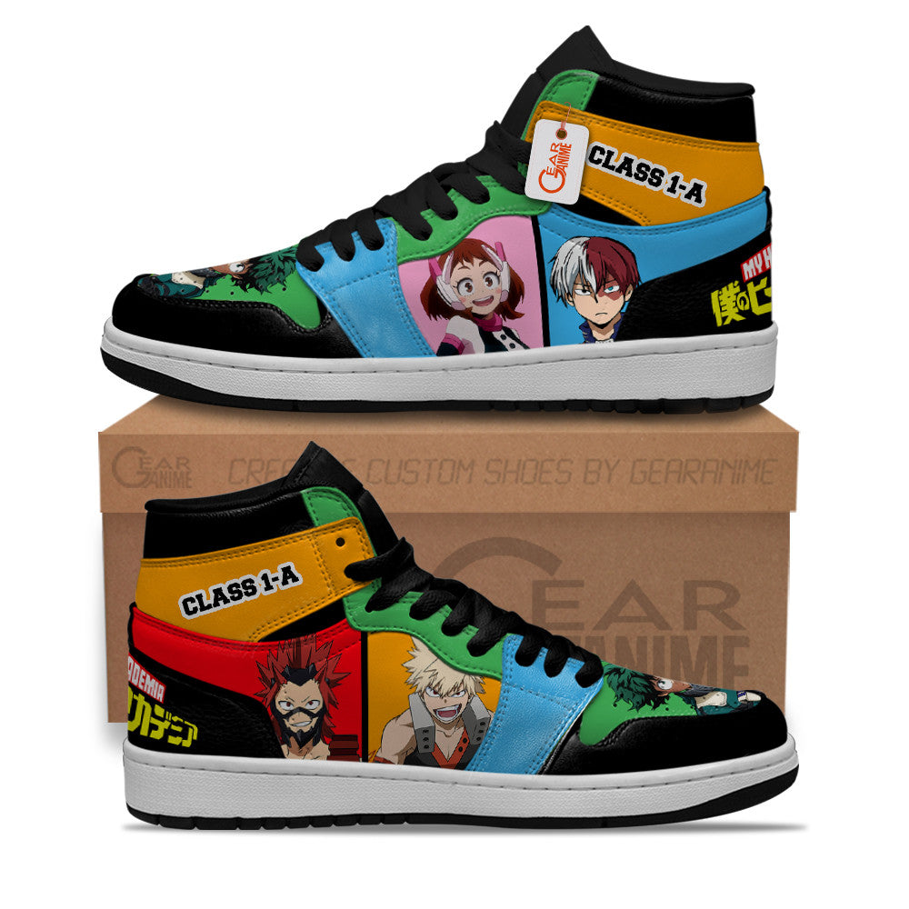 Class 1-A Custom High-Top Sneakers