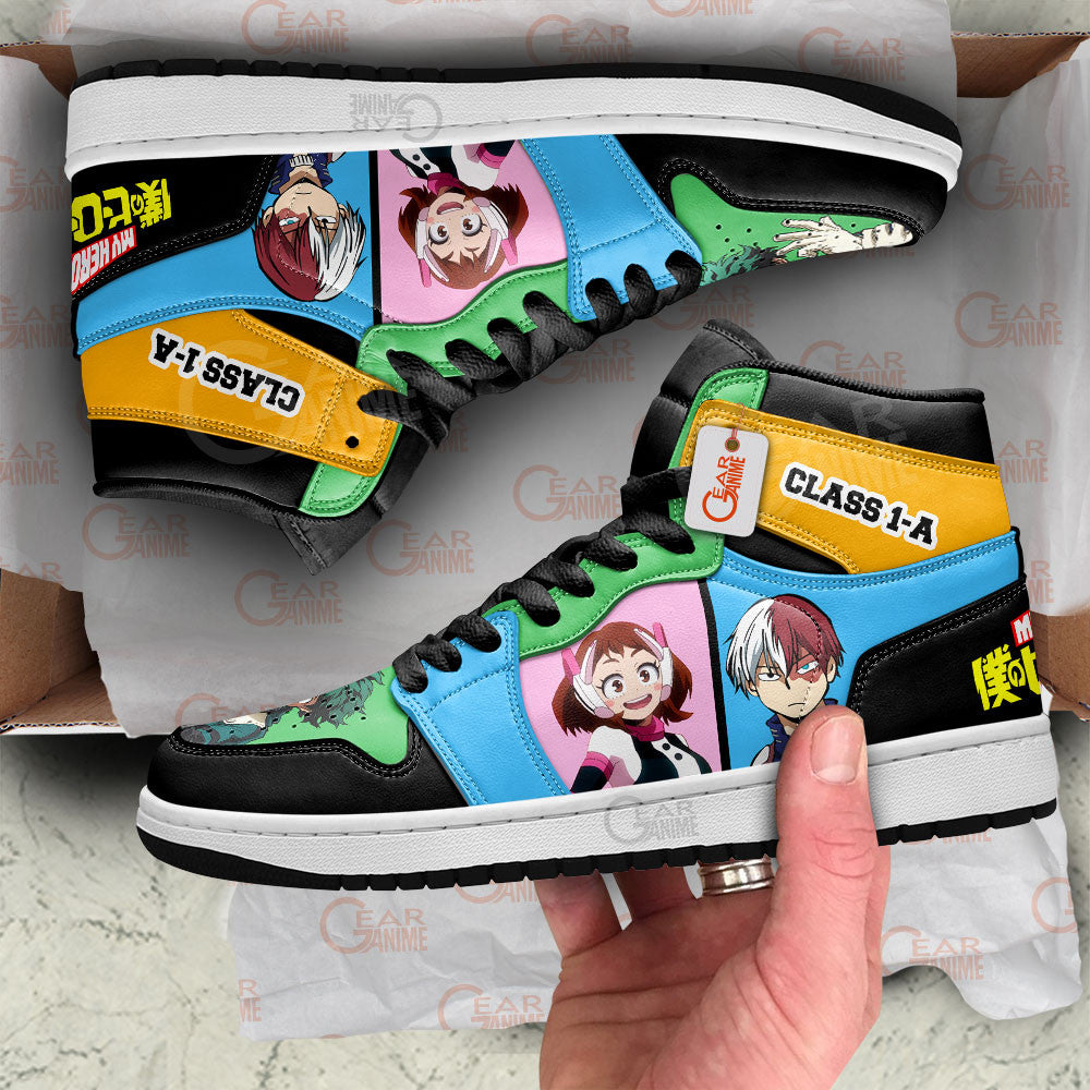 Class 1-A Custom High-Top Sneakers