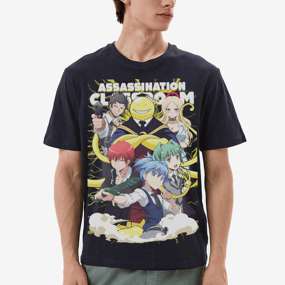 Assassination Classroom Washed T-shirt Vintage Style