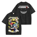 Assassination Classroom Washed T-shirt Vintage Style
