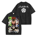 Black Clover Washed T-shirt Vintage Style