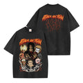 Attack On Titan Washed T-shirt Vintage Style