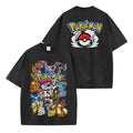 Pokemon Washed T-shirt Vintage Style