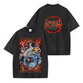 Demon Slayer Washed T-shirt Vintage Style