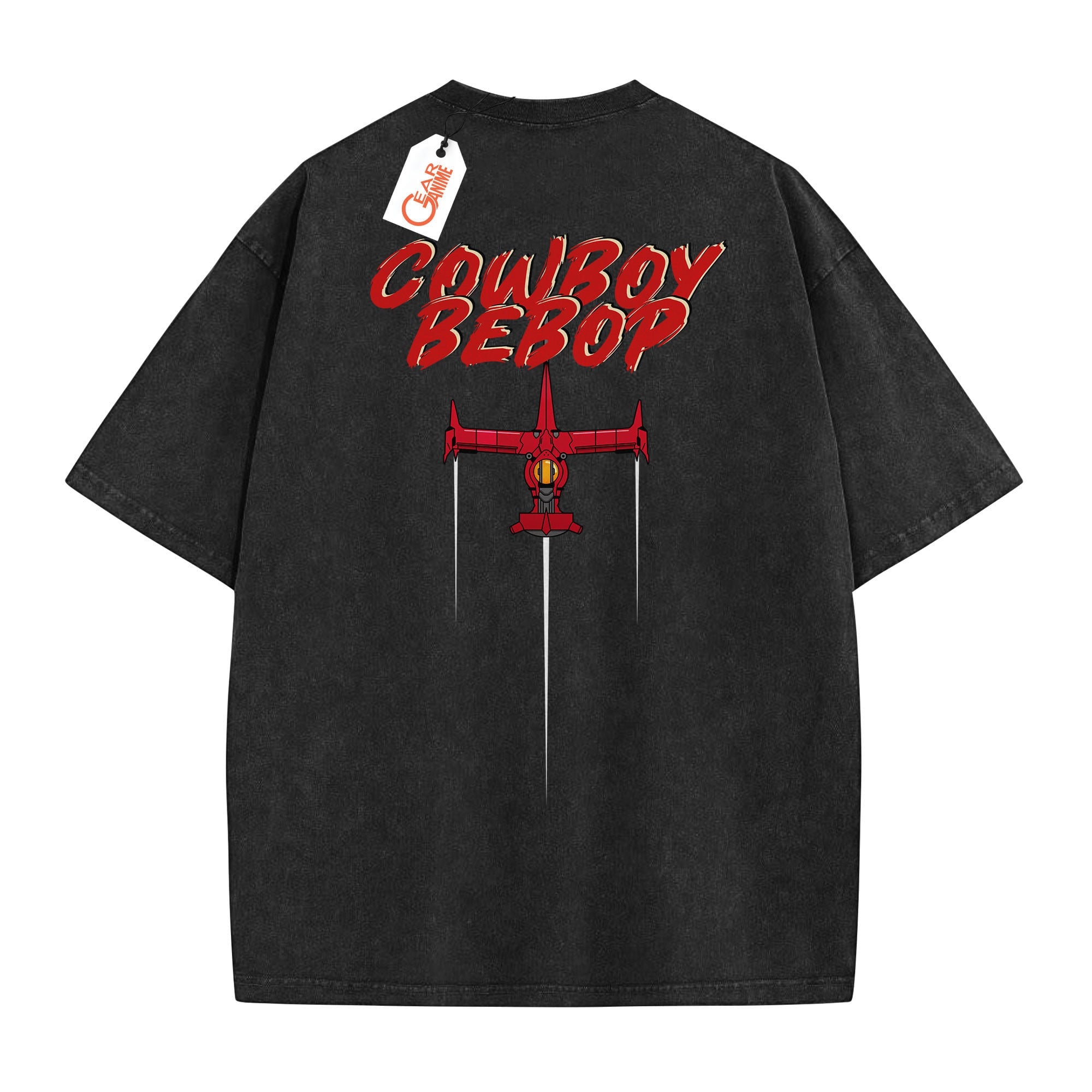 Cowboy Bebop Washed T-shirt Vintage Style