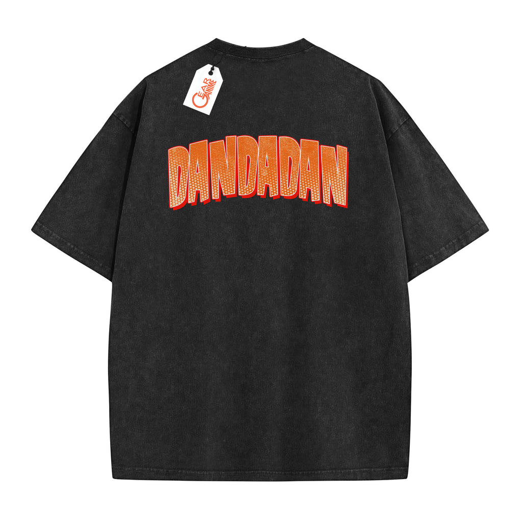 Dandadan Washed T-shirt Vintage Style