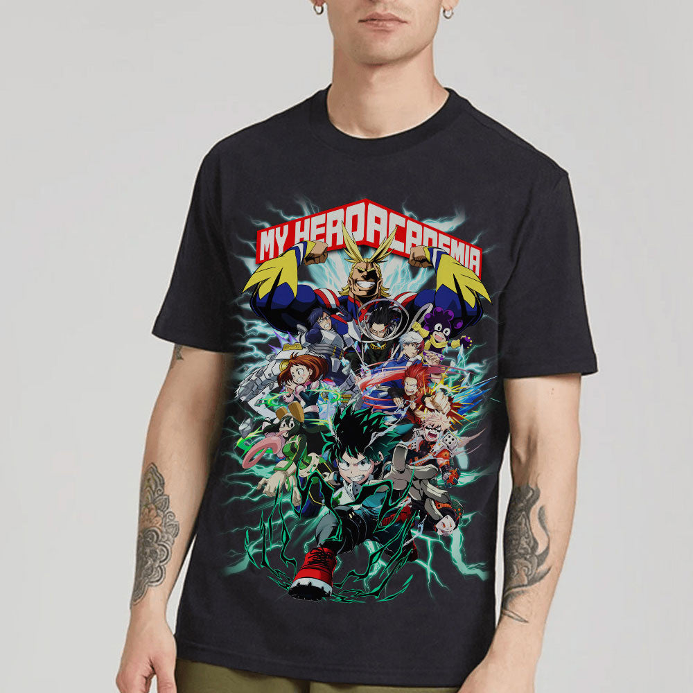 My Hero Academia Washed T-shirt Vintage Style