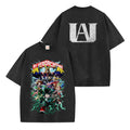 My Hero Academia Washed T-shirt Vintage Style