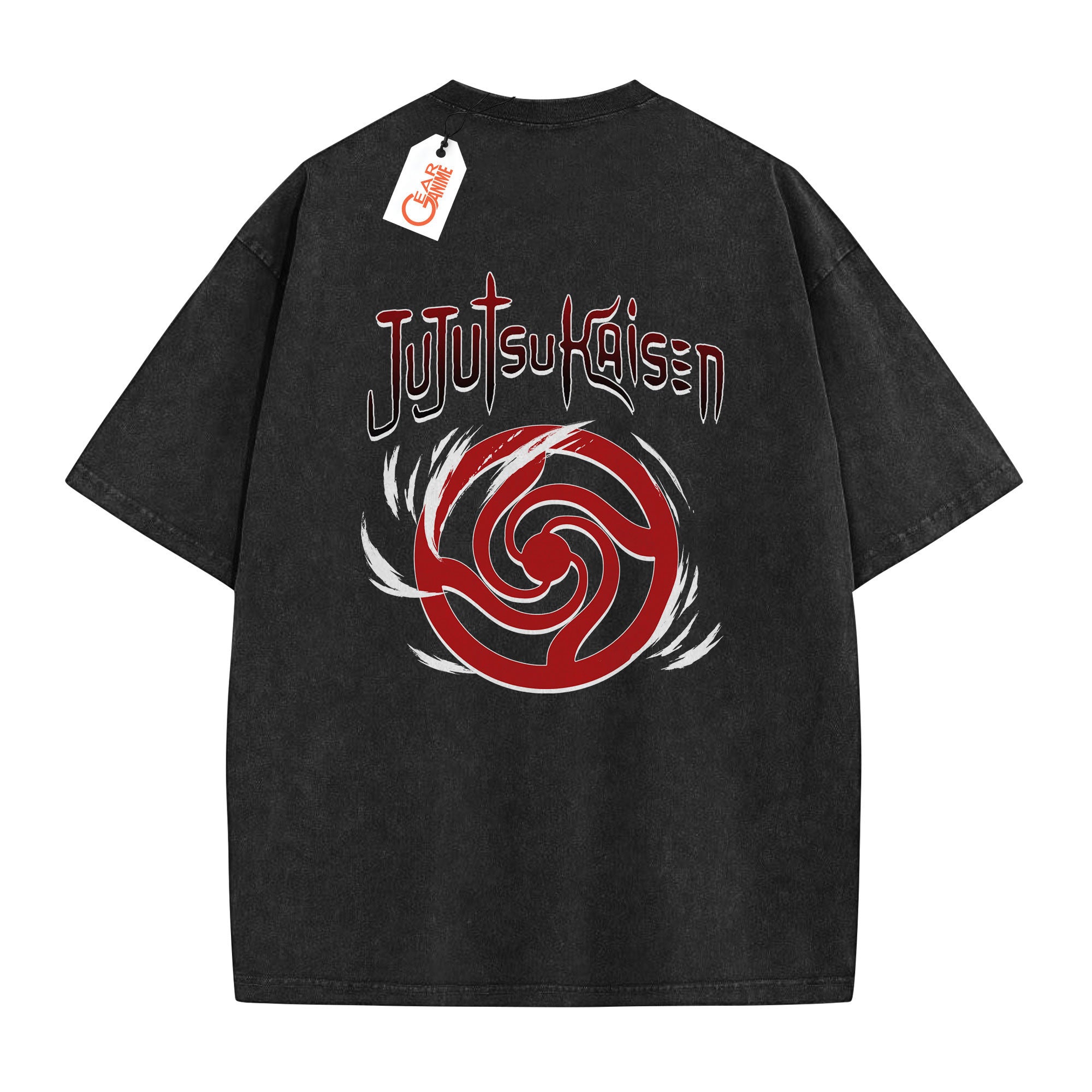Jujutsu Kaisen Washed T-shirt Vintage Style