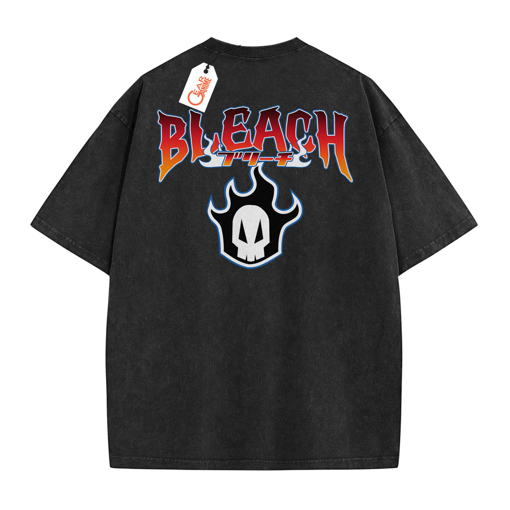 Bleach Washed T-shirt Vintage Style