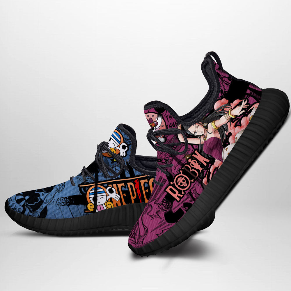 Nami and Nico Robin Custom Chunky Mesh Sneakers