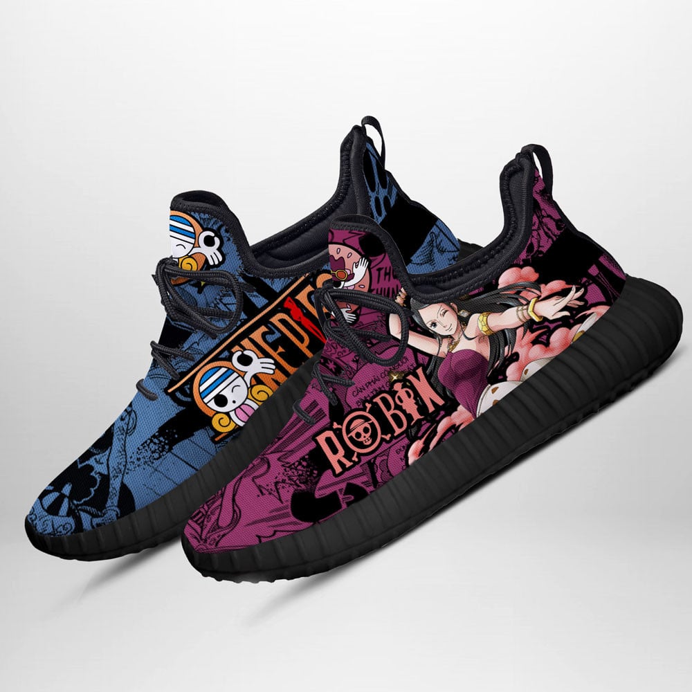 Nami and Nico Robin Custom Chunky Mesh Sneakers
