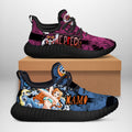 Nami and Nico Robin Custom Chunky Mesh Sneakers