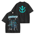 Vegeta Washed T-shirt Vintage Style