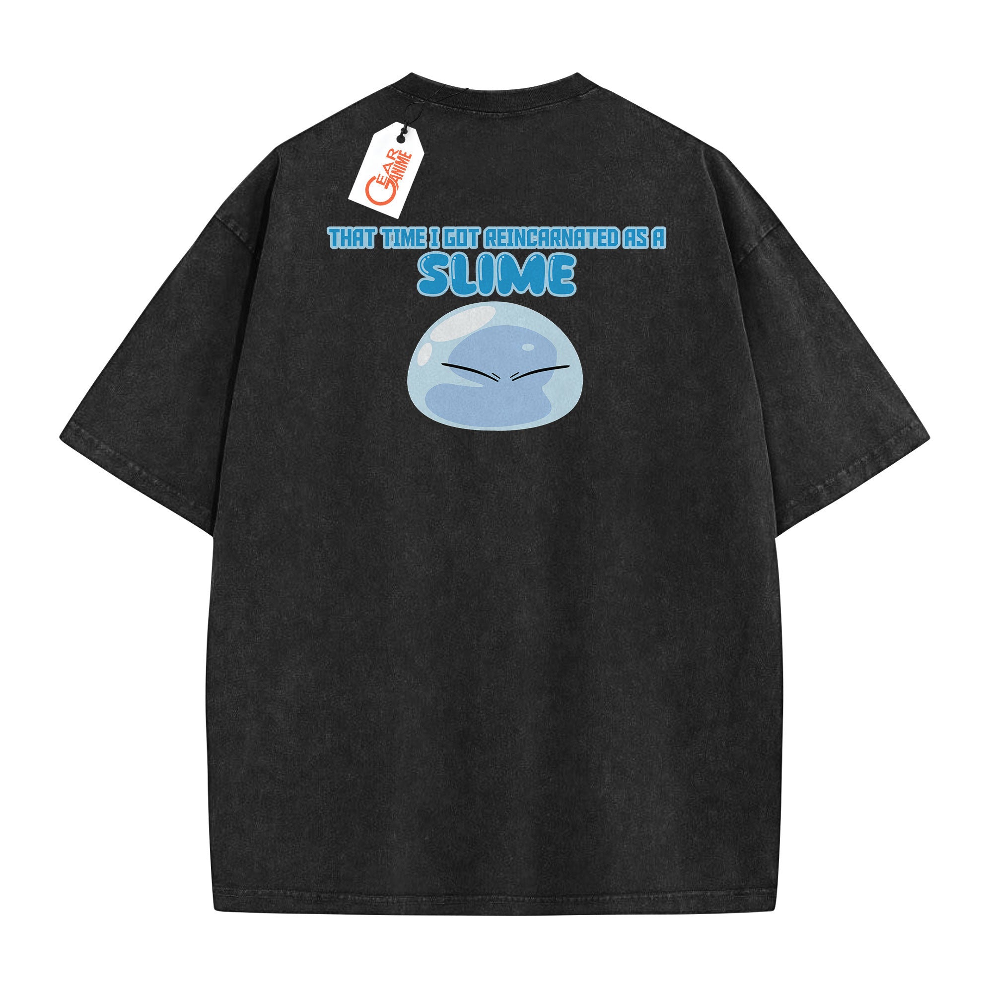 That Time I Got Reincarnated as a Slime Washed T-shirt Vintage Style