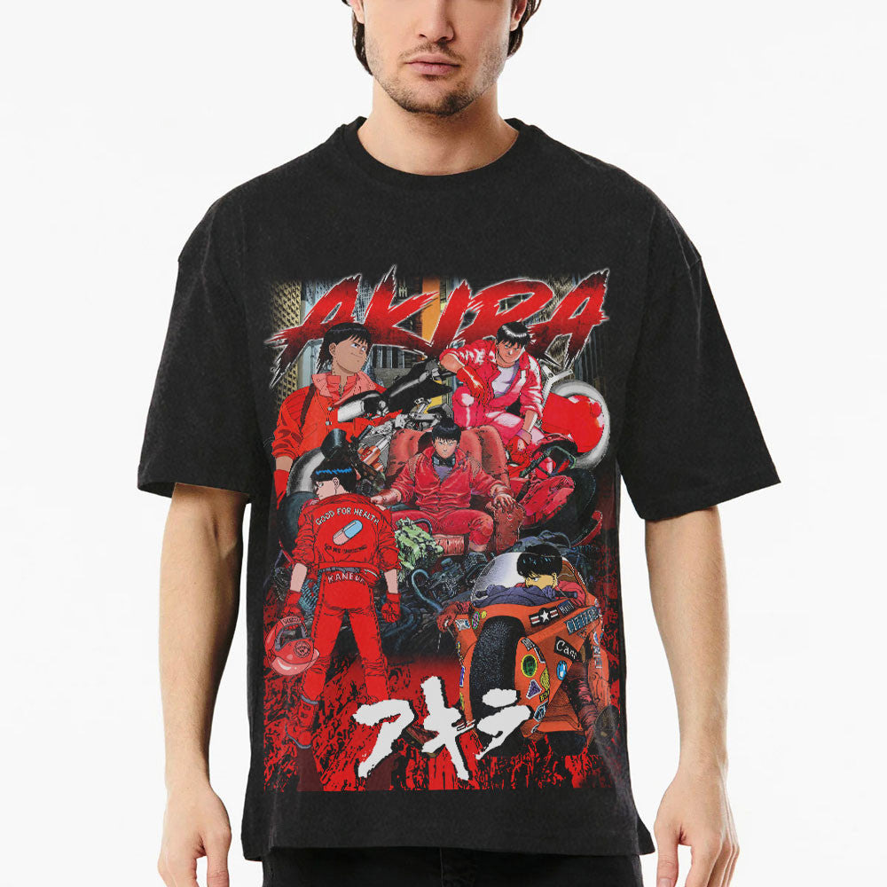 Akira Washed T-shirt Vintage Style