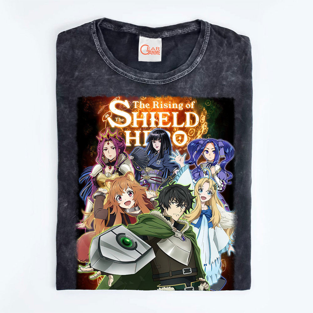 The Rising Of The Shield Hero Washed T-shirt Vintage Style