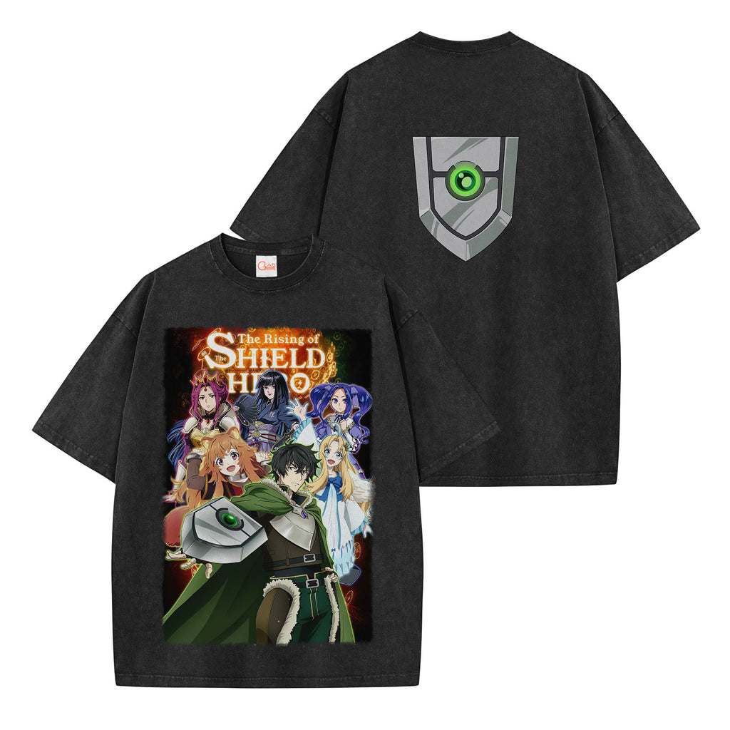 The Rising Of The Shield Hero Washed T-shirt Vintage Style