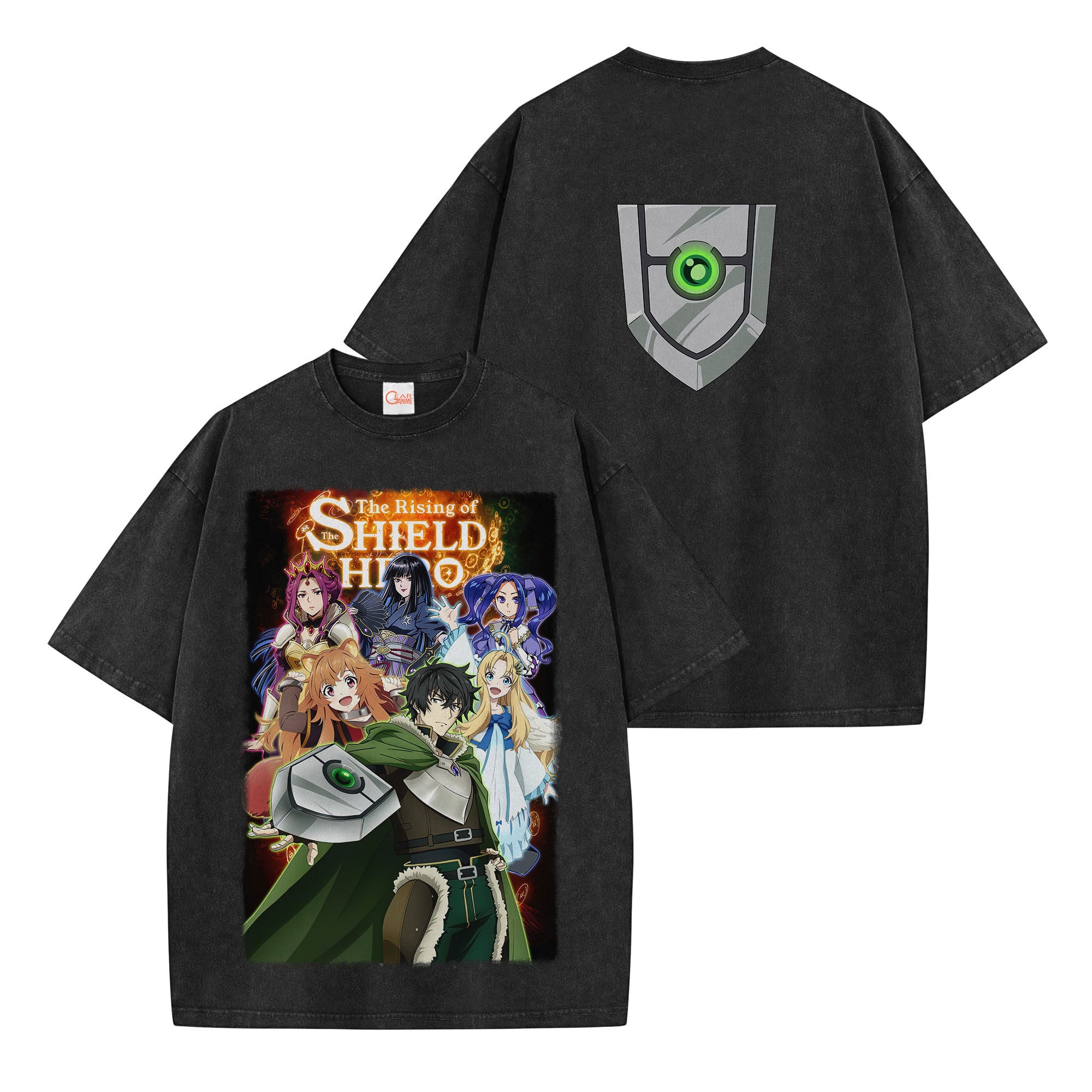 The Rising Of The Shield Hero Washed T-shirt Vintage Style