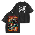 Tanjiro Washed T-shirt Vintage Style