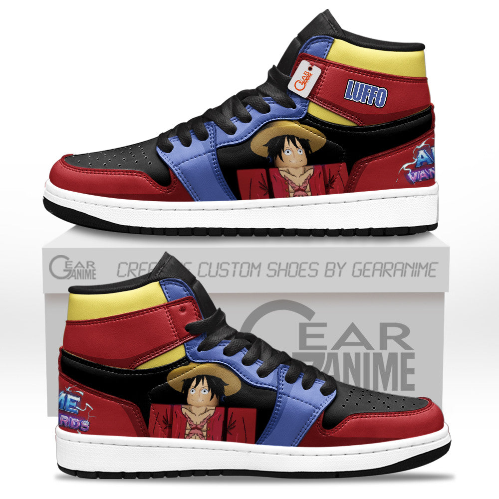 Luffo High-Top Sneakers Custom Vanguards Custom Drop