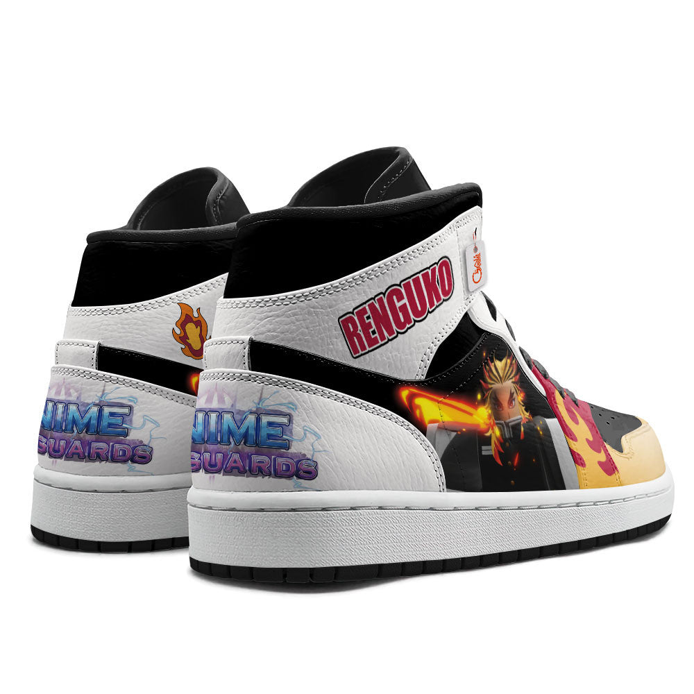 Renguko High-Top Sneakers Custom Vanguards Games Custom Name