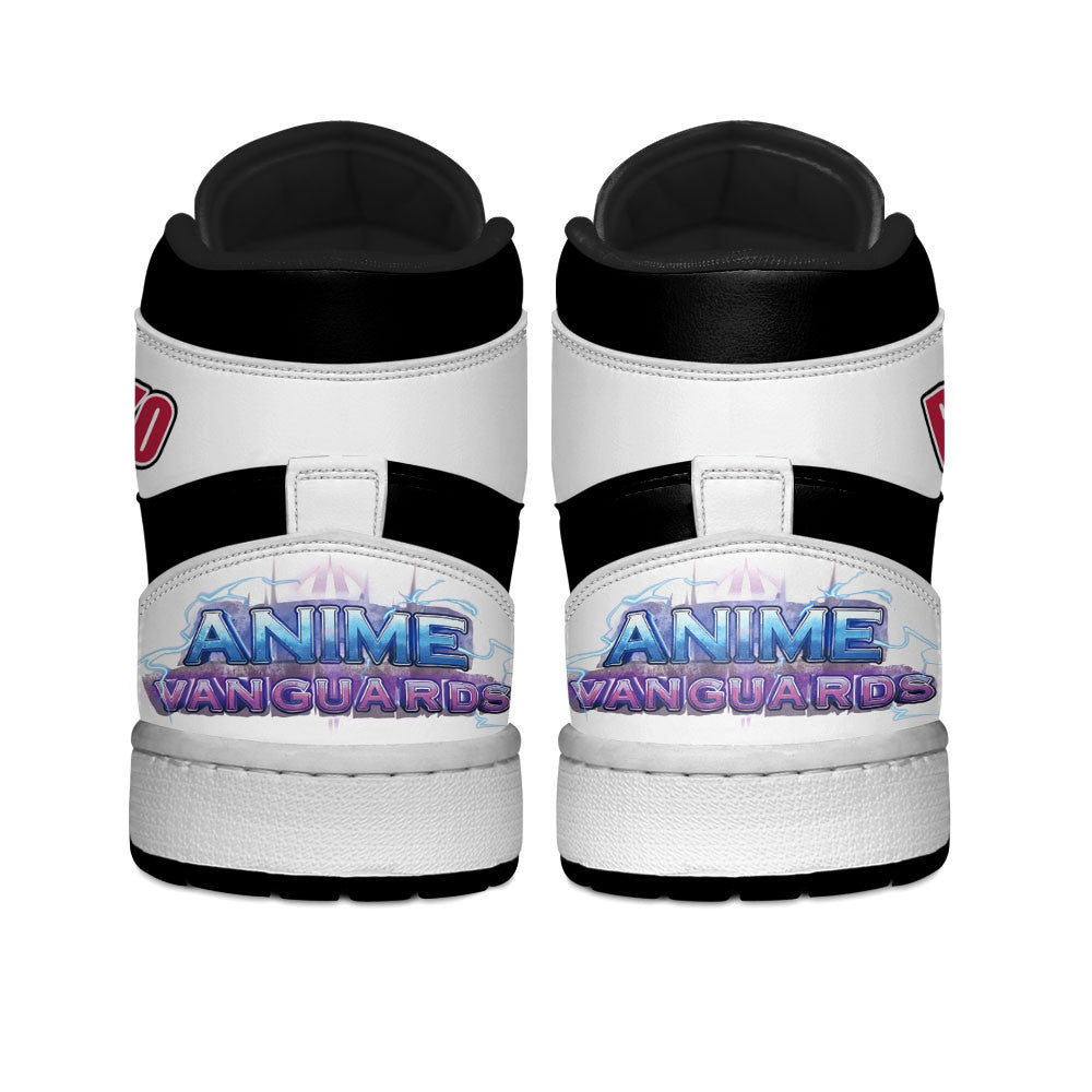 Renguko High-Top Sneakers Custom Vanguards Games Custom Name