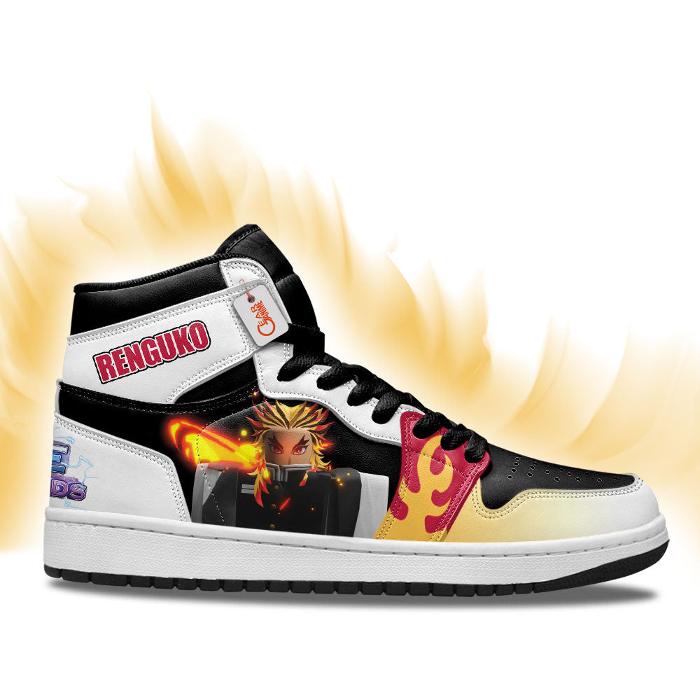Renguko High-Top Sneakers Custom Vanguards Games Custom Name