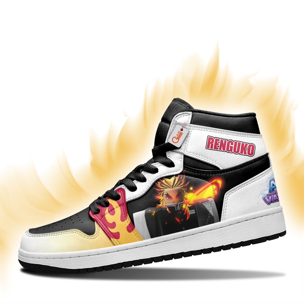 Renguko High-Top Sneakers Custom Vanguards Games Custom Name
