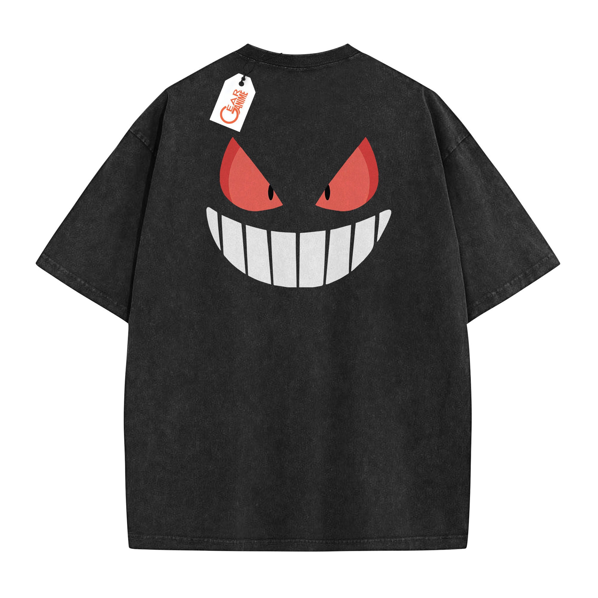 Gengar Washed T-shirt Vintage Style