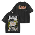 Gyomei Himejima Washed T-shirt Vintage Style