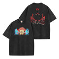 Sukuna Washed T-shirt Vintage Style