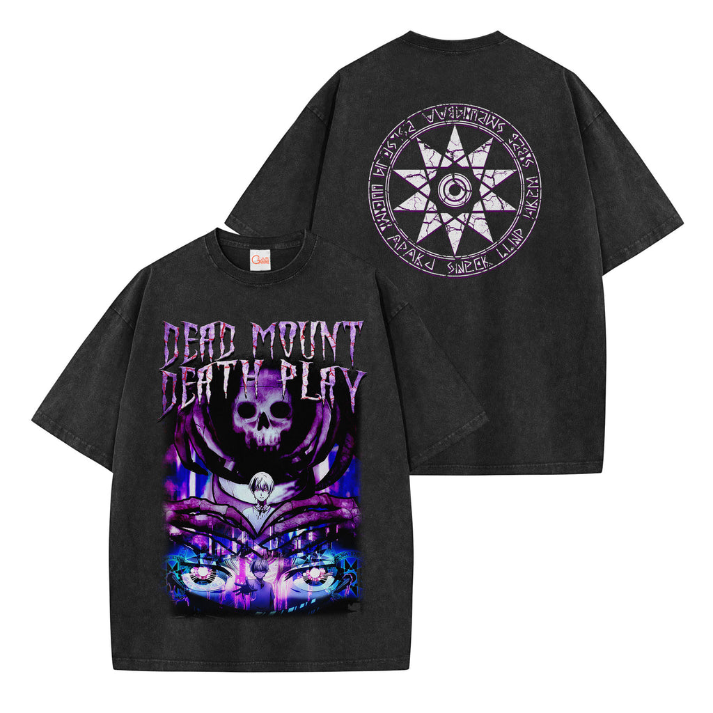Dead Mount Death Play Washed T-shirt Vintage Style