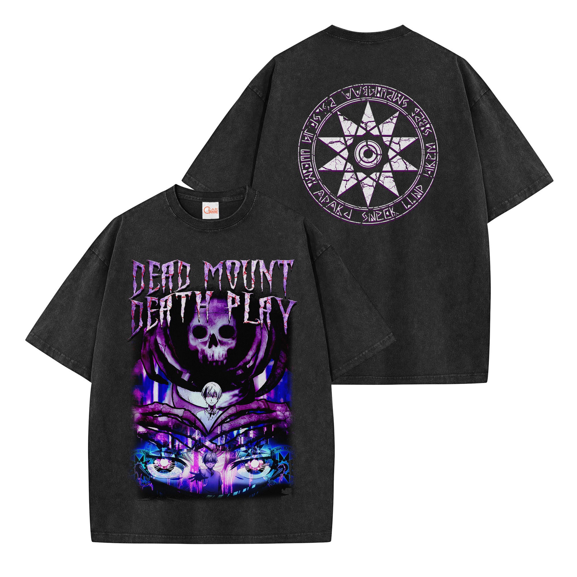 Dead Mount Death Play Washed T-shirt Vintage Style