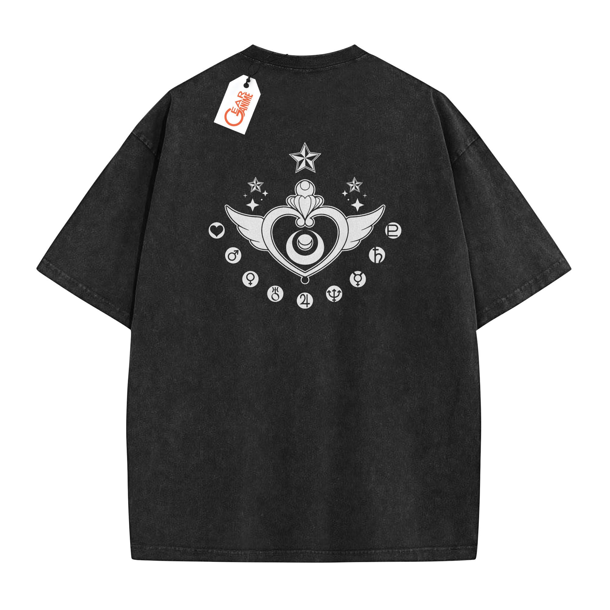 Sailor Usagi Washed T-shirt Vintage Style