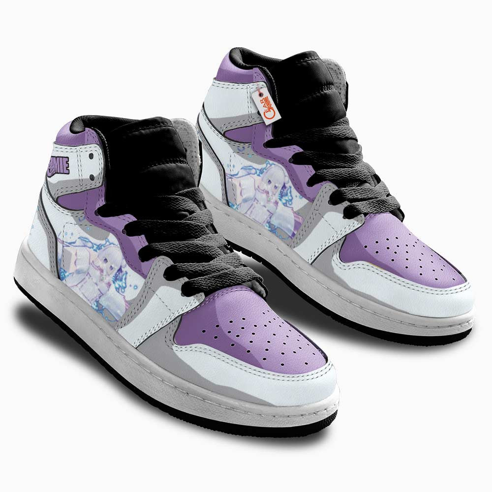 Emmie Personalized Kids High-Top Sneakers
