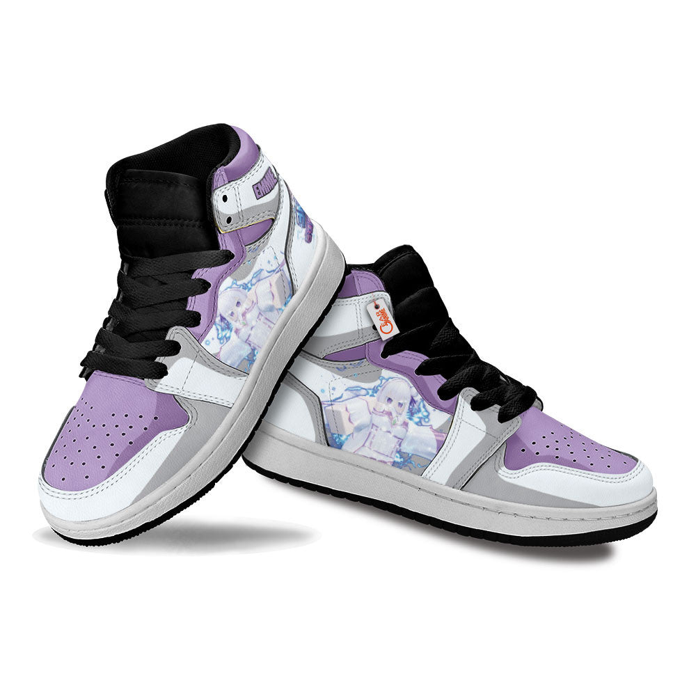 Emmie Personalized Kids High-Top Sneakers