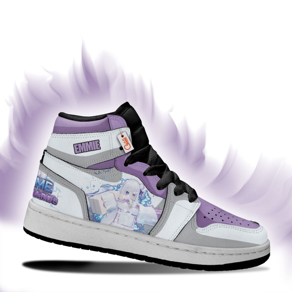 Emmie Personalized Kids High-Top Sneakers