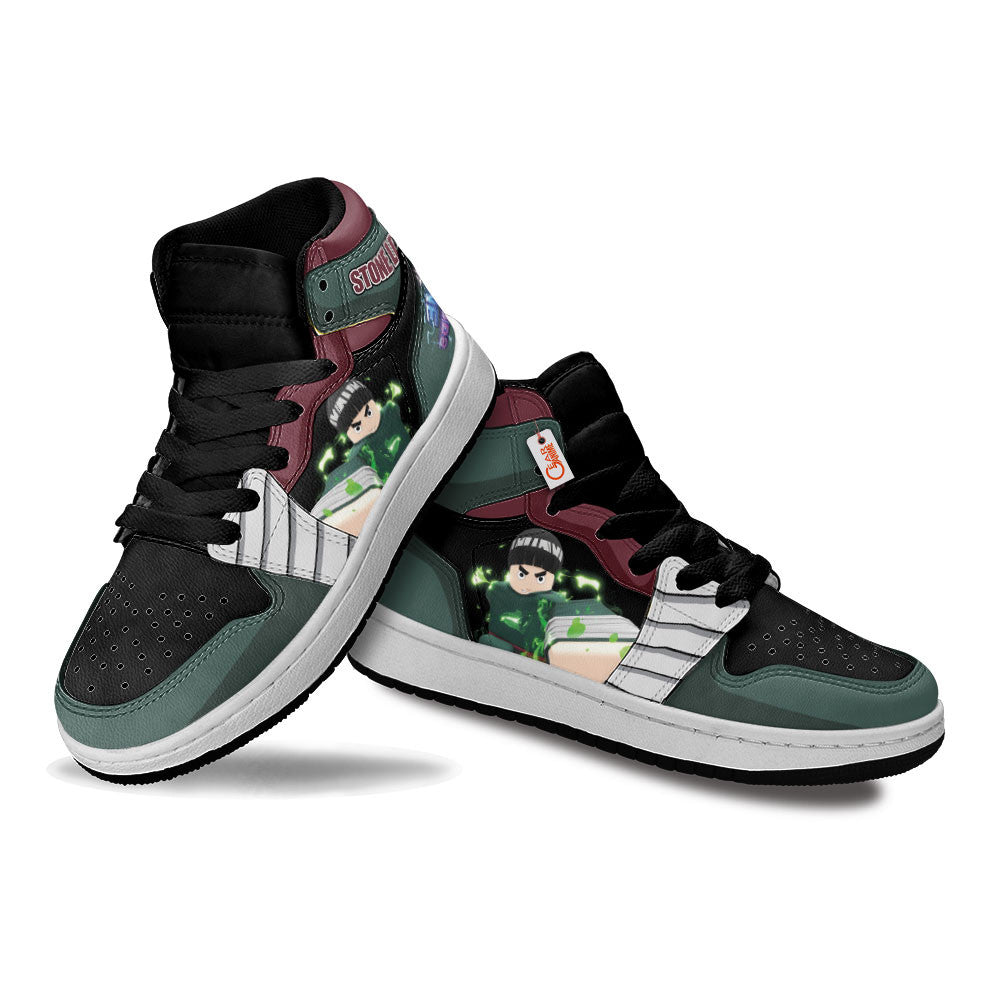 Stone Lee Personalized Kids High-Top Sneakers