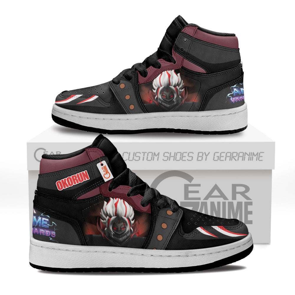 Okorun Personalized Kids High-Top Sneakers