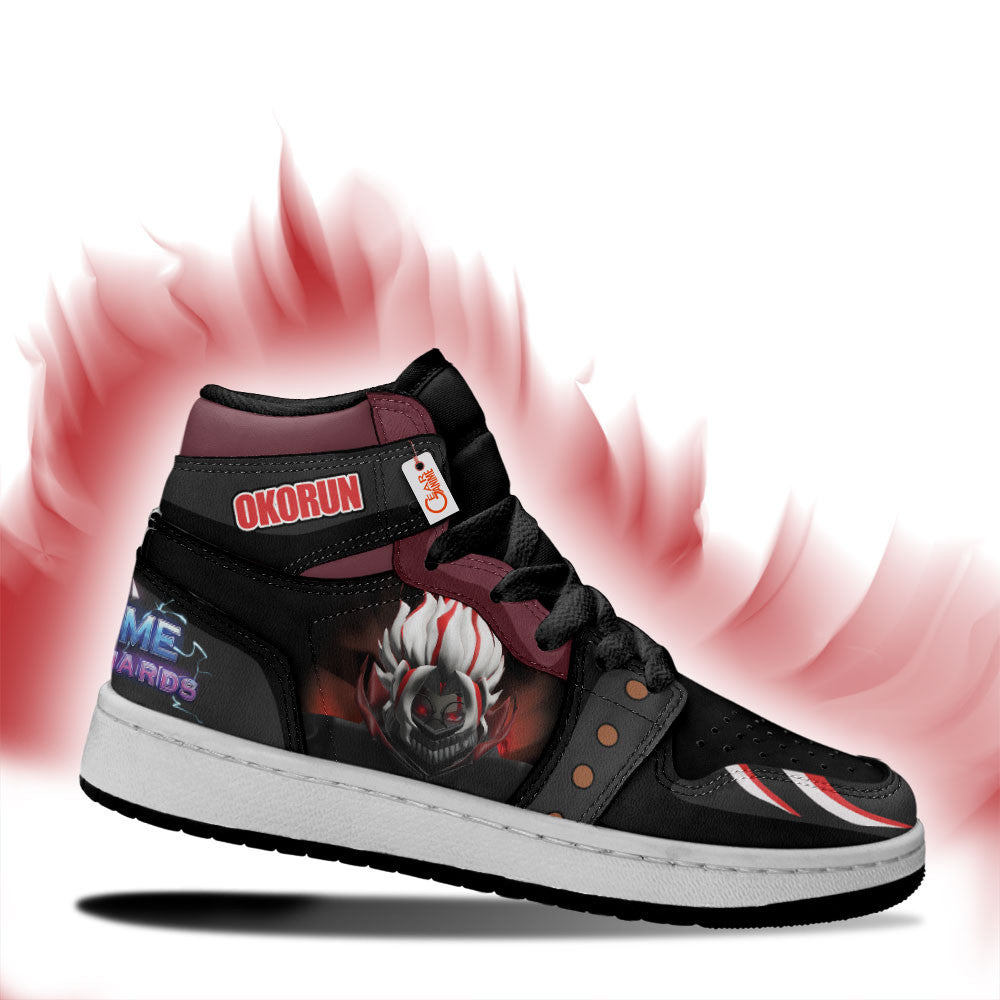 Okorun Personalized Kids High-Top Sneakers