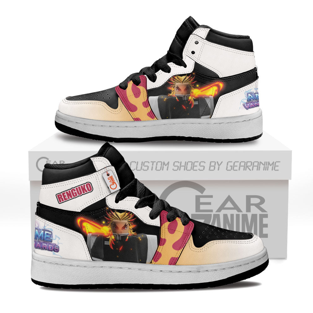 Renguko Personalized Kids High-Top Sneakers
