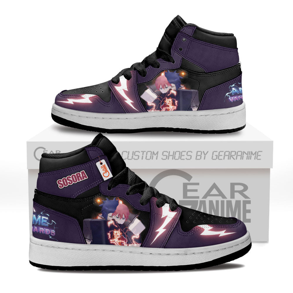 Sosora Personalized Kids High-Top Sneakers